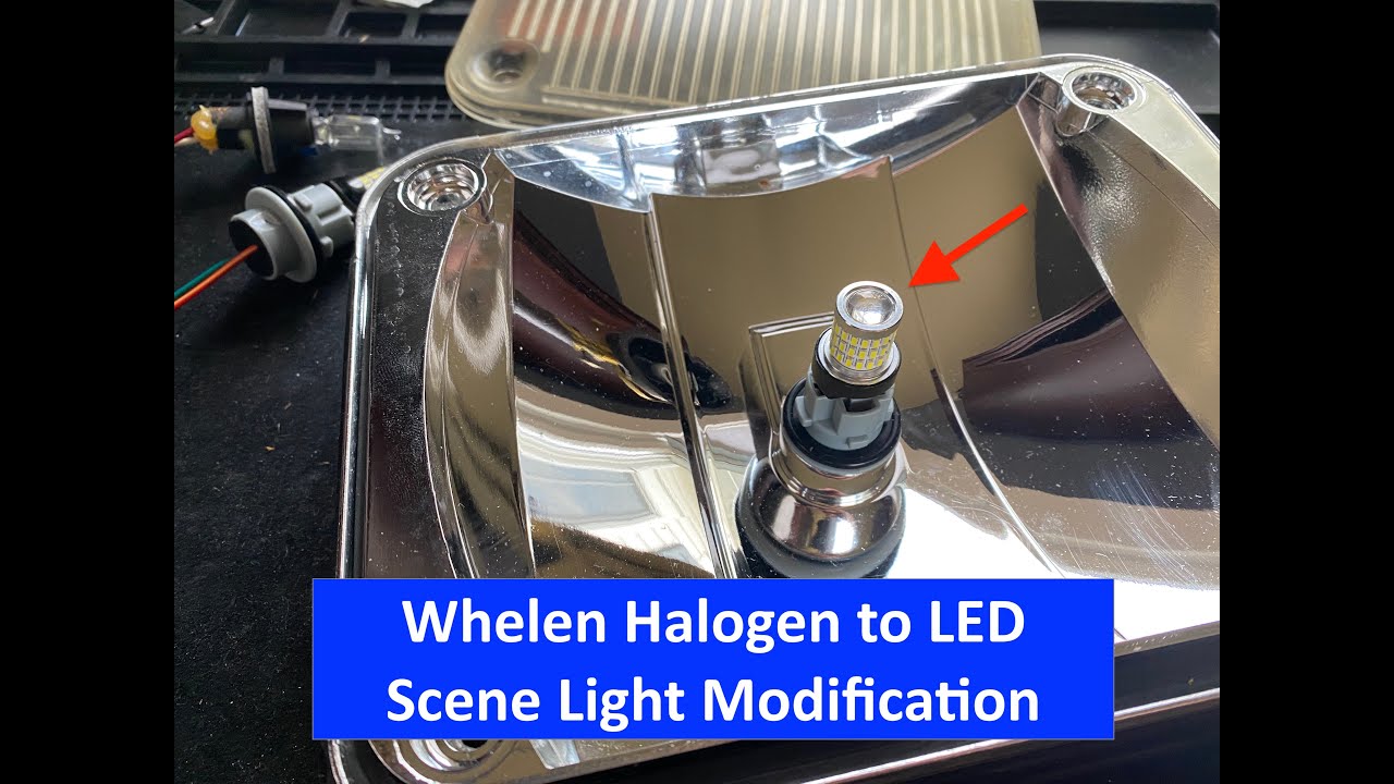 Upgrade Scene lights to LED - DIY ambulance conversion