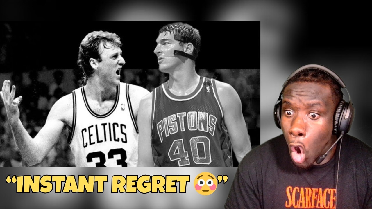 Gen Z Reacts to Bill Laimbeer Disrespecting Larry Bird… INSTANT REGRET 😳