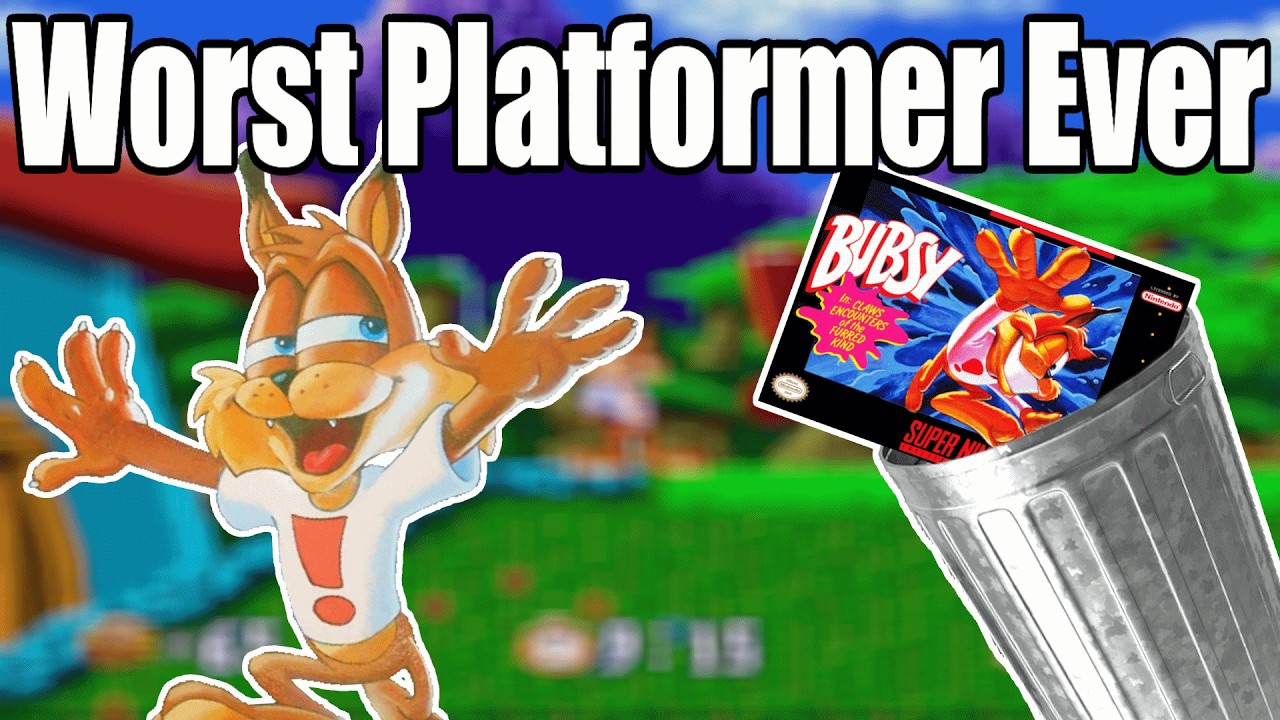 Is Bubsy The Worst Platformer Ever Made?