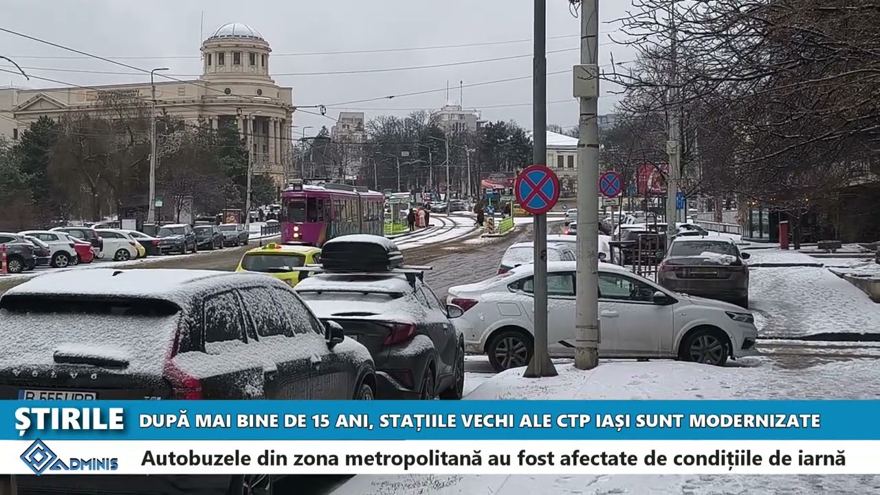 DUPĂ MAI BINE DE 15 ANI, STAȚIILE VECHI ALE CTP IAȘI SUNT MODERNIZATE