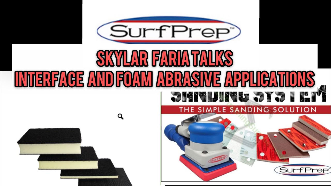 Surfprep Interface Pads and Foam Abrasives