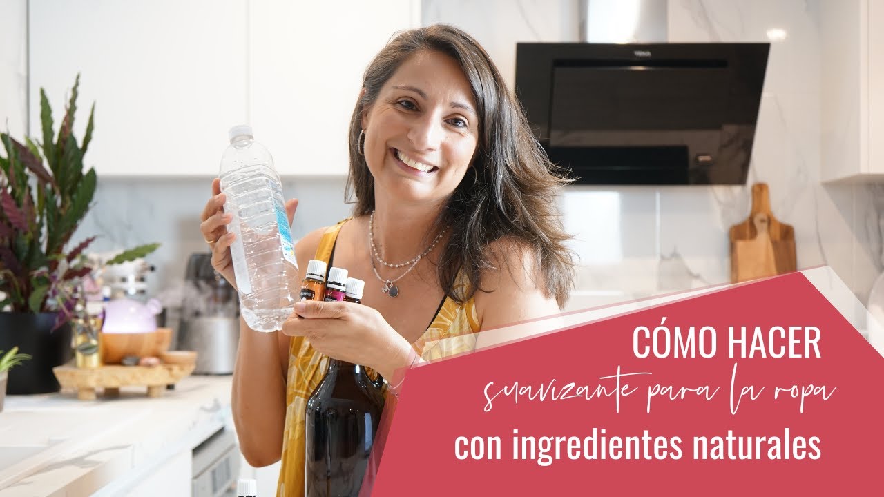Cómo hacer un suavizante para la ropa casero con ingredientes naturales