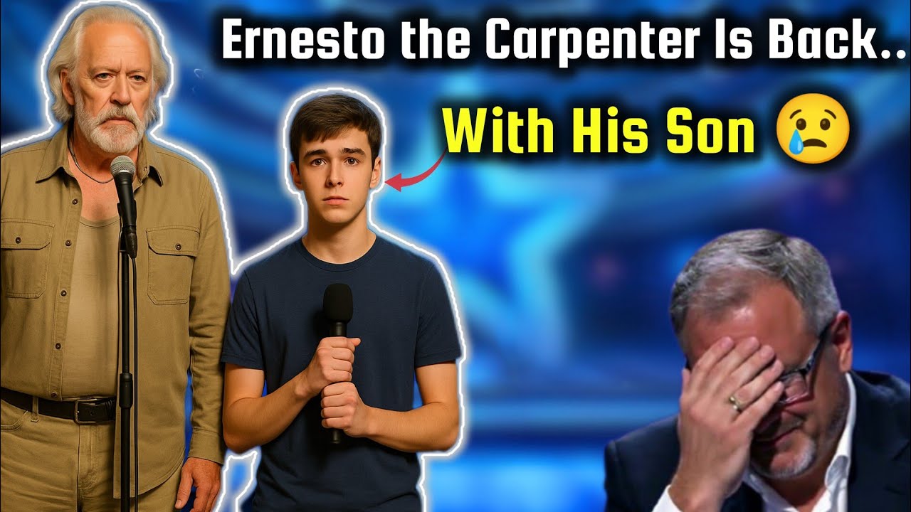 Ernesto the Carpenter and His Son Are Back – I'm Still waiting at the door, AGT 2025