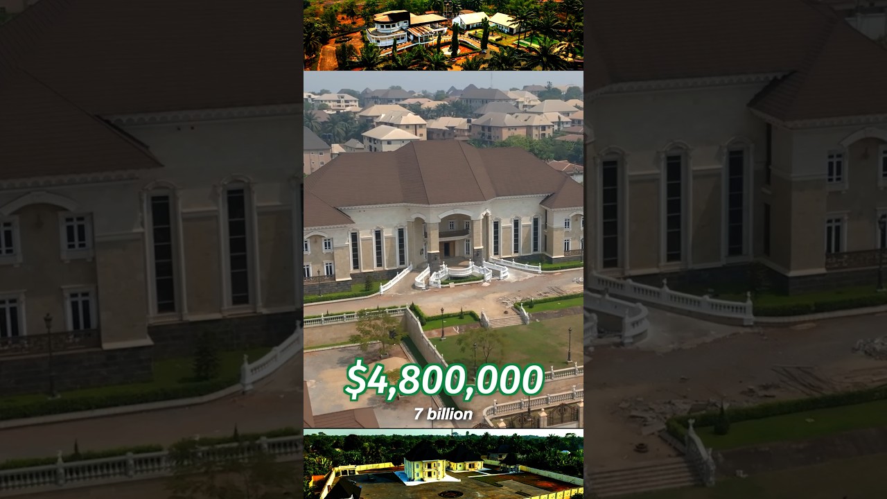 Why Nigerians Build empty Mansions in their Villages #shorts