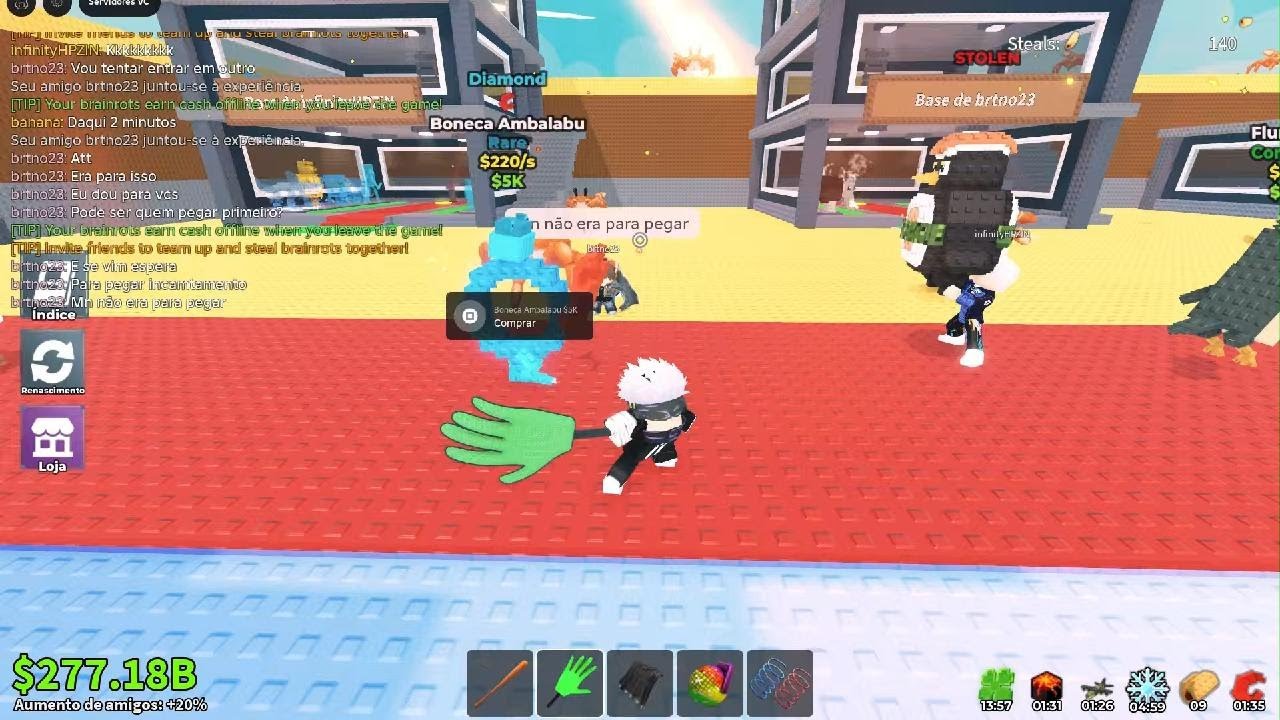 Quando Roube um brainrot era legal