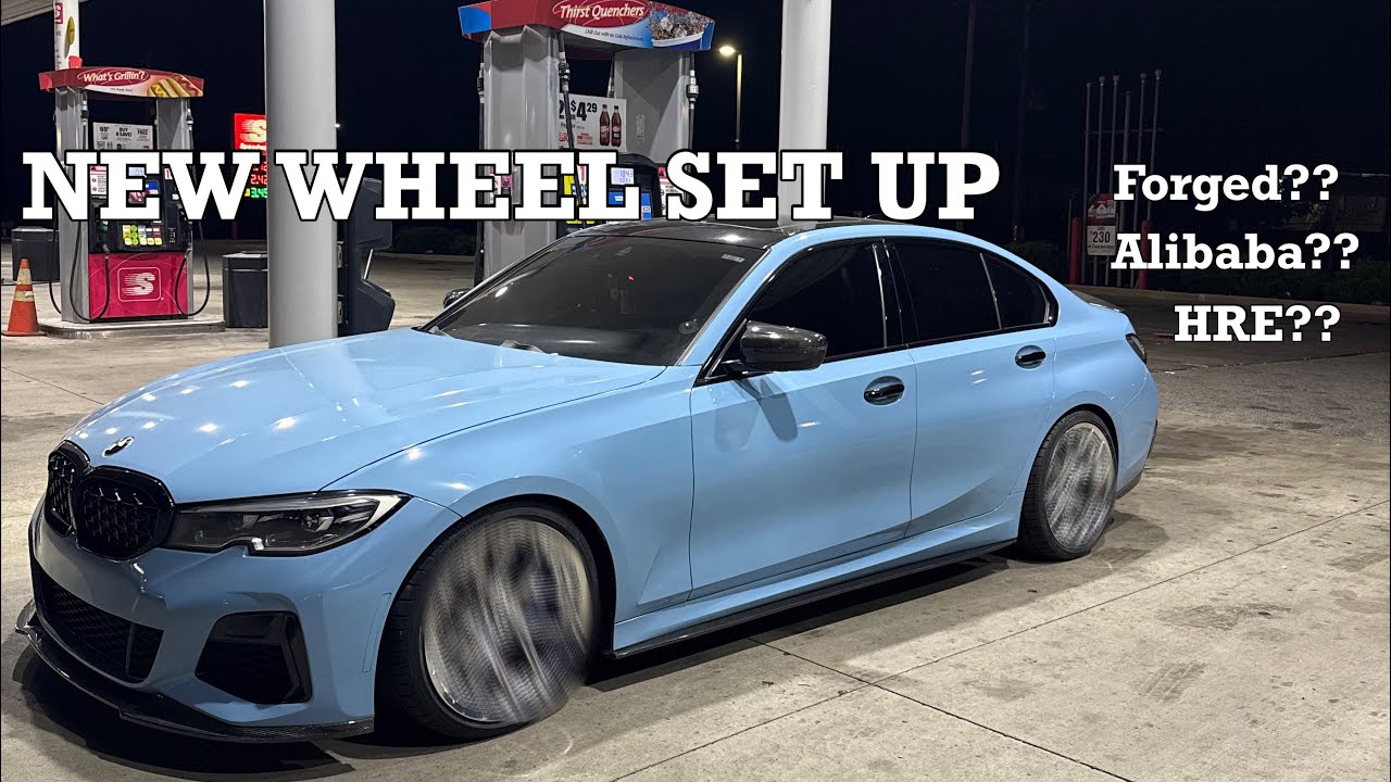 M340i Gets BRAND NEW WHEELS!! | Allibaba? | HRE ? | FORGED??