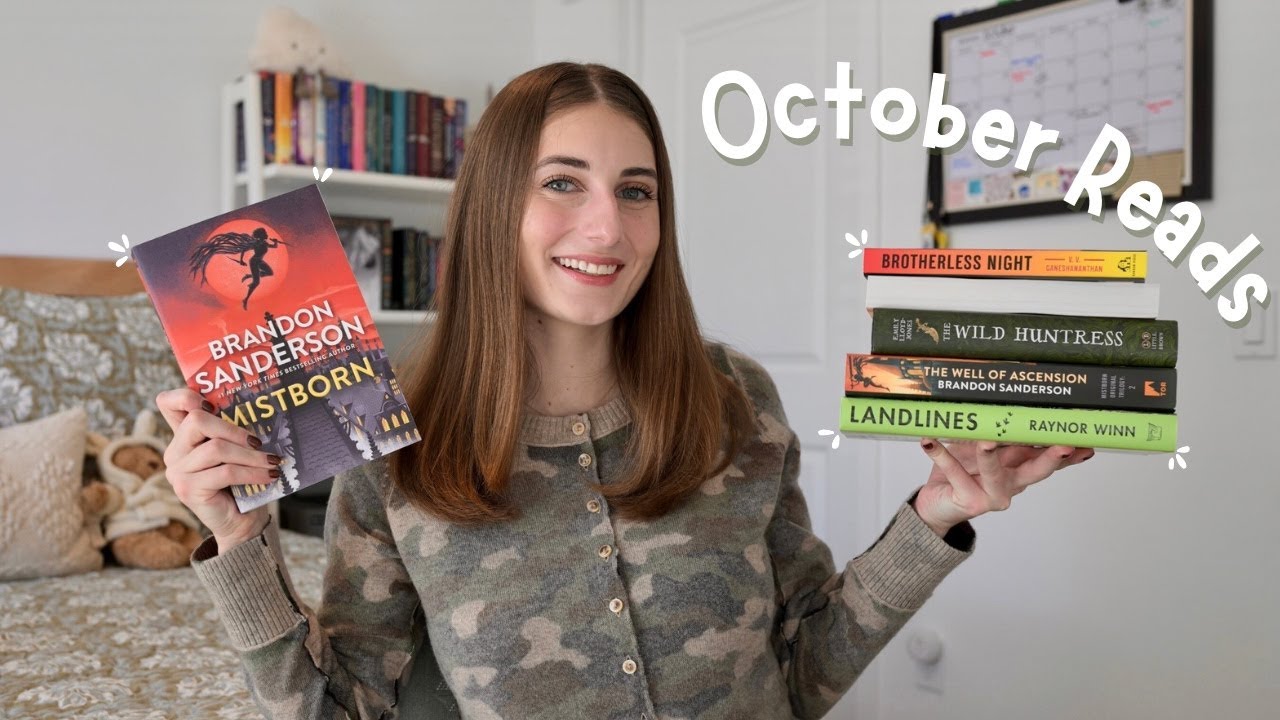 october reading wrap-up (fantasy, historical, + non-fiction)