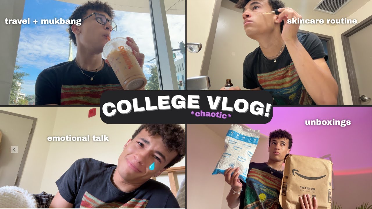 spend a day with me in COLLEGE!