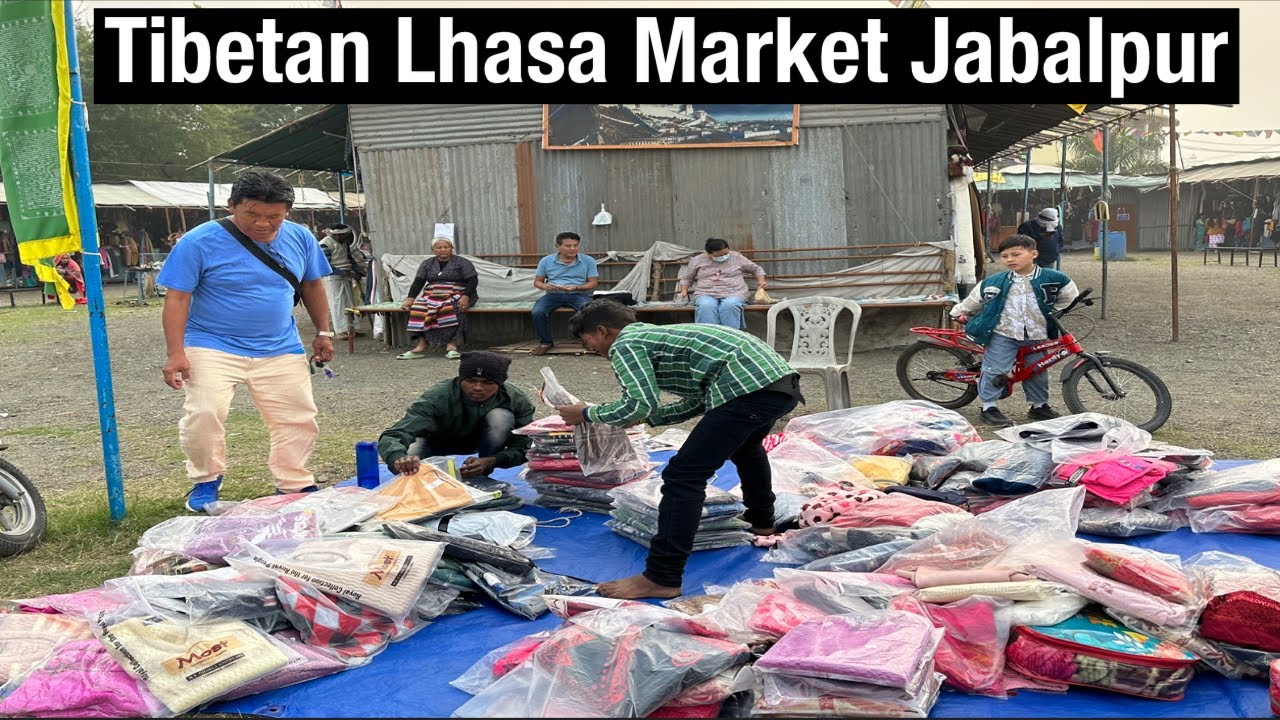 Jabalpur Tibetan Market Sweaters Donation For Homeless People  || Tibetan Vlogger