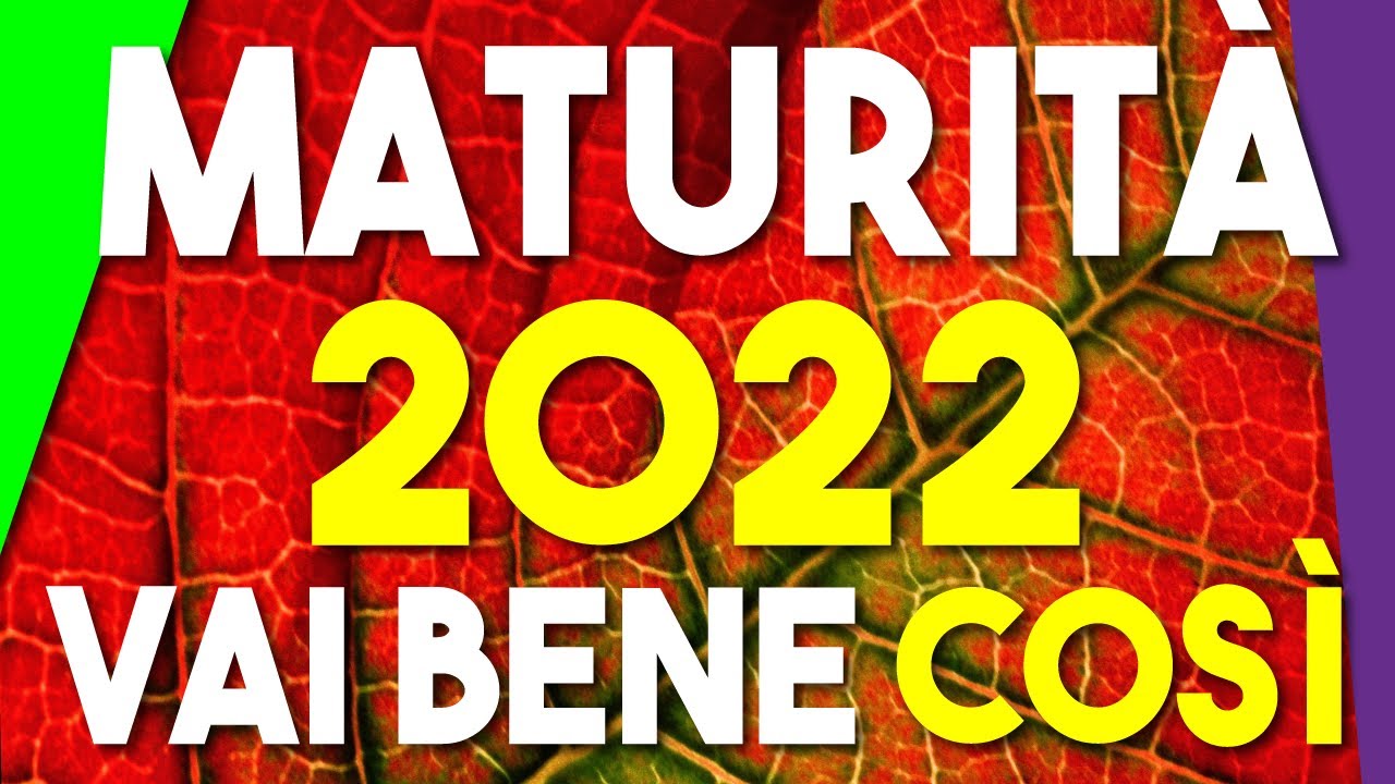 Migliori Consigli per l'Esame di Stato 2022: Prepararsi alla Maturità