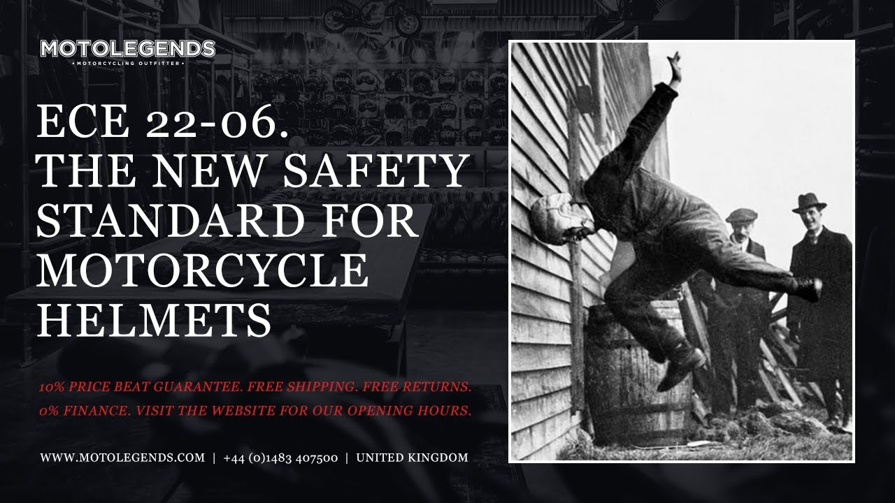 ECE 22-06. The new safety standard for motorcycle helmets