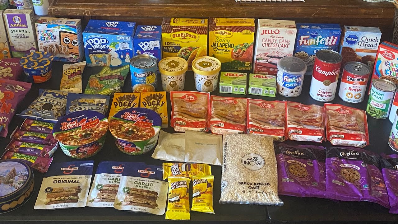 My son gave me a free food box to restock my home food pantry prepping for winter