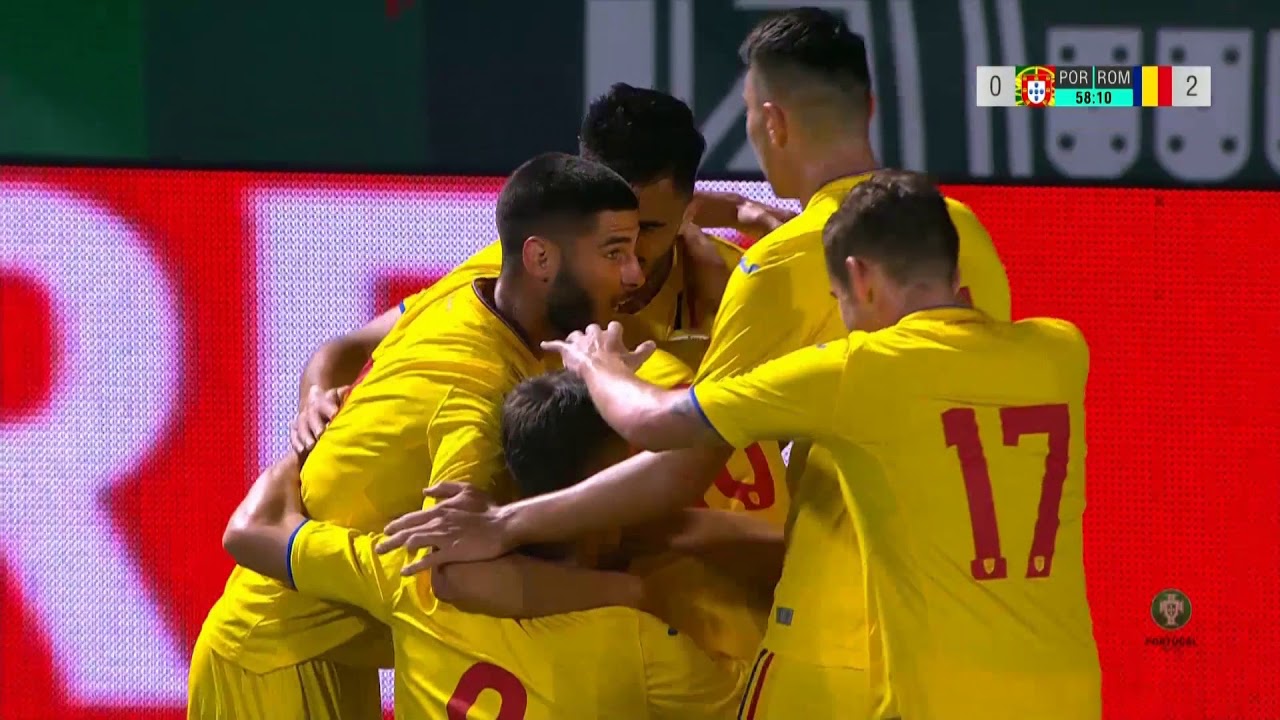 Rezumat U21: Portugalia - România 1-2
