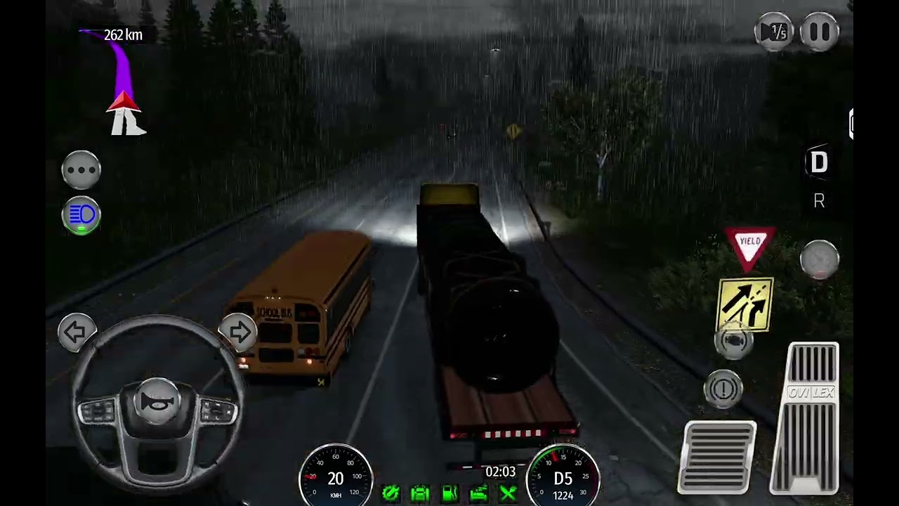 Tiếp tục giao hàng #trending #trucksimulator #trucksimulatorusa #gamemobiles #loragaming #games 