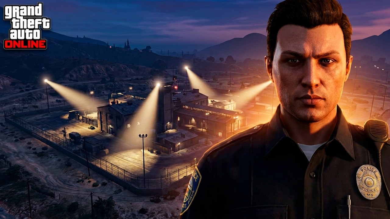 GTA ONLINE - fuga de la prisión, estación 