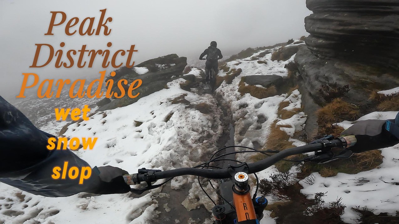 Winter riding in the Peaks-