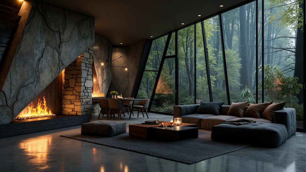 Cozy Cabin Jazz Morning Music ~ Relaxing Fireplace Jazz for Sleep & Study