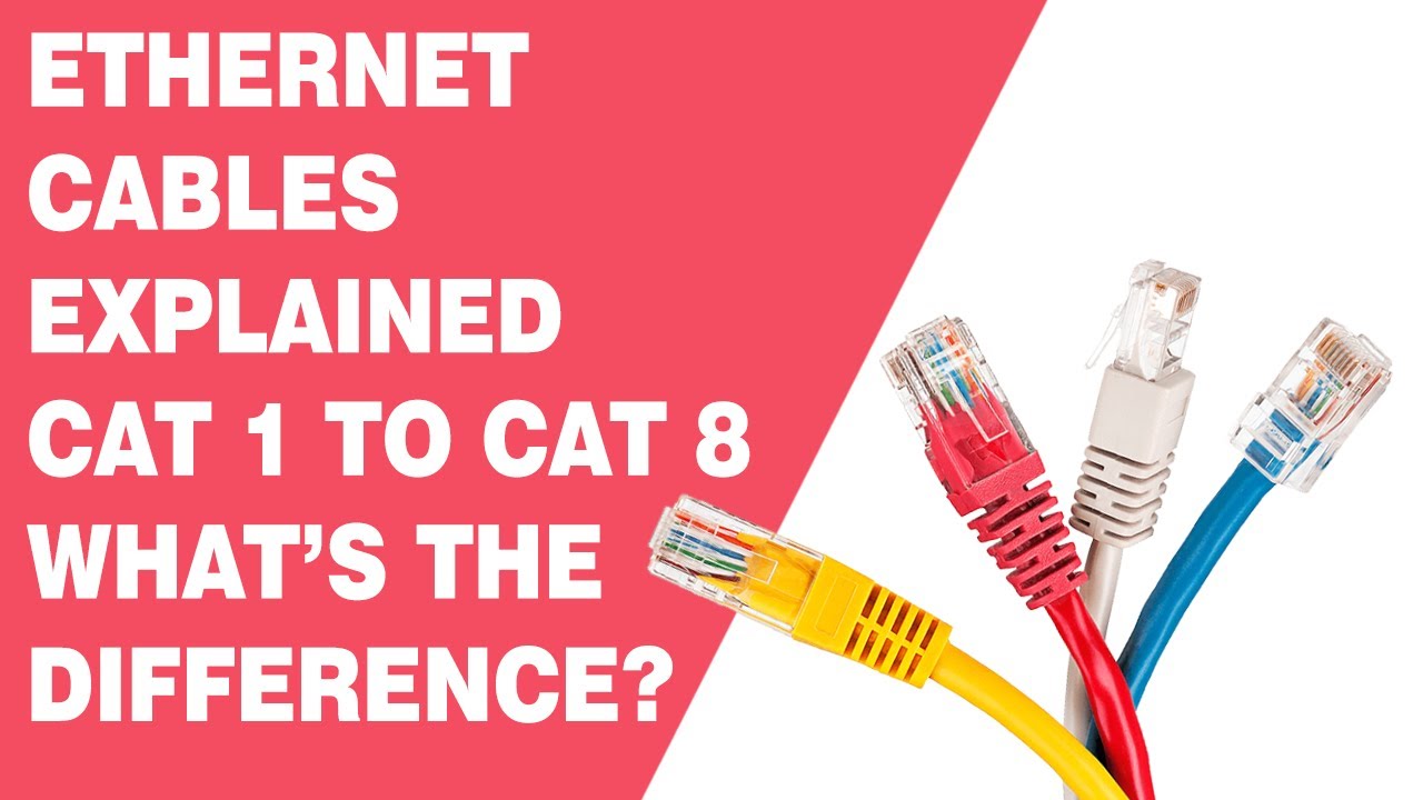 Cat5 vs Cat6 vs Cat8 Ethernet Cables Explained!