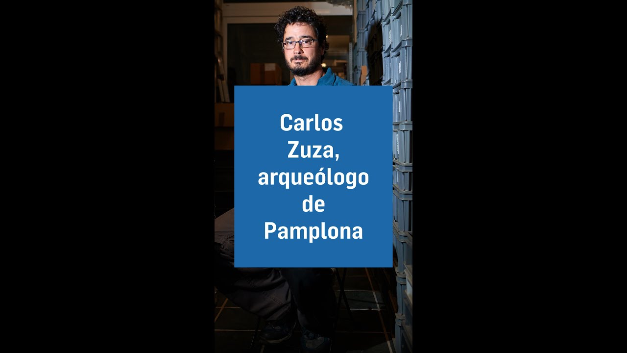 CARLOS ZUZA, ARQUEÓLOGO en PAMPLONA #shorts