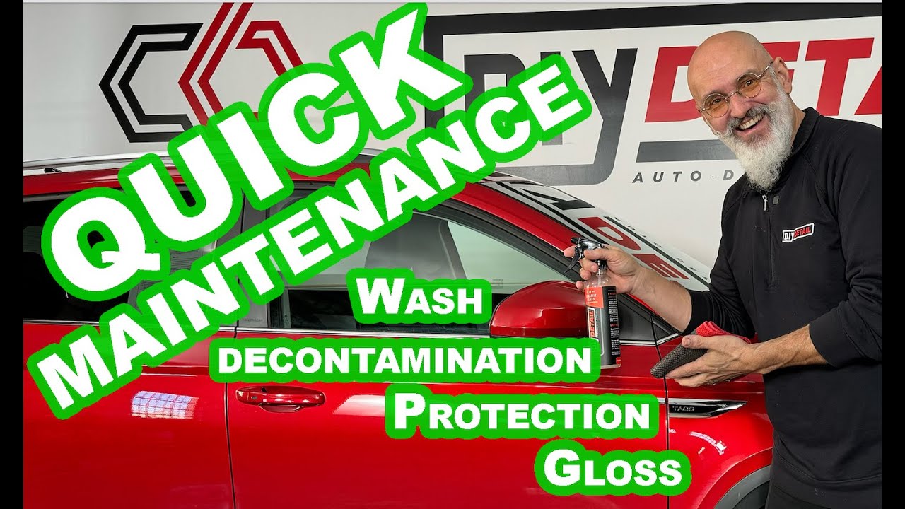 WASH & TALK: real-time Rinseless Wash and Decontamination (no hose!) #diydetail #rinselesswash