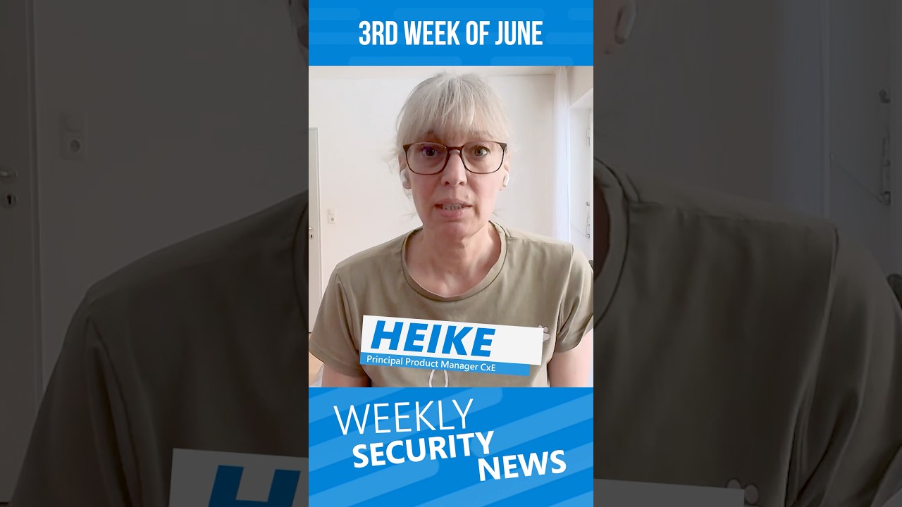 Weekly Security News - Jun18