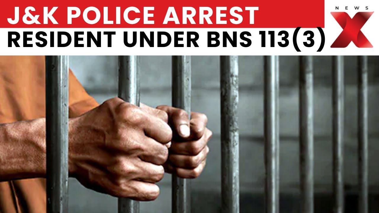 Jammu And Kashmir Resident Mohammad Sajid Arrested By J&K Police Under BNS 113(3) | NewsX