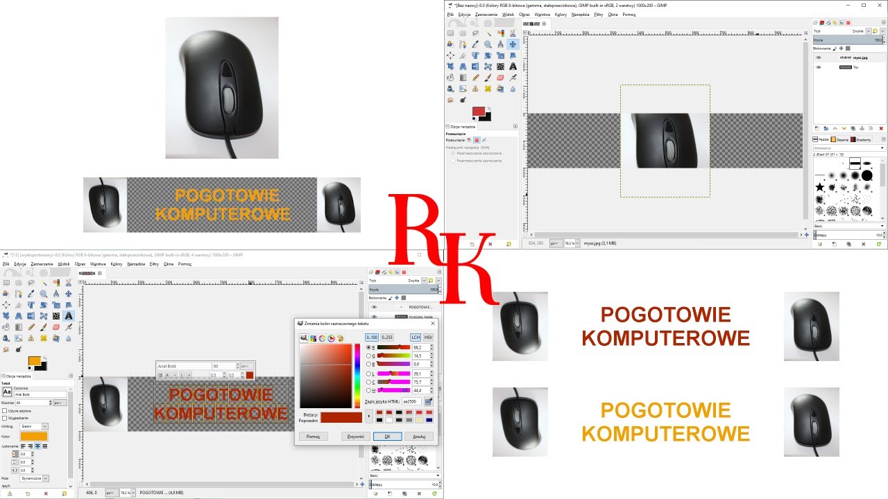 Baner reklamowy. Rozwiązanie 1.b. części egzaminu E14-06-19.06