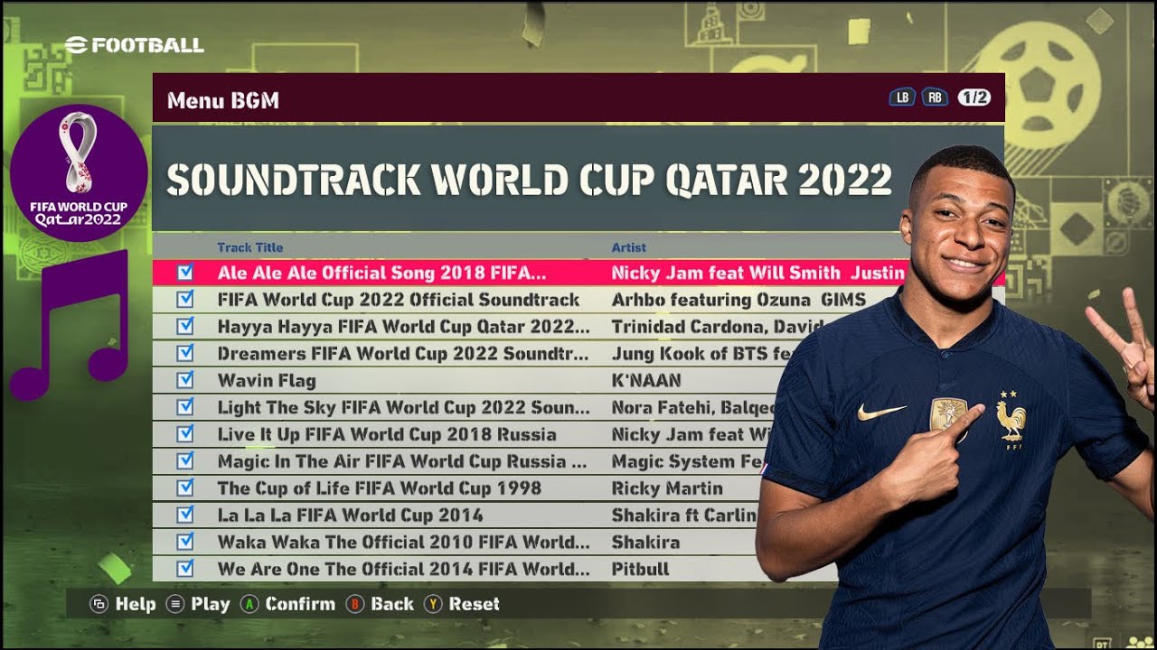 Soundtrack Fifa World Cup Qatar 2022 By WinPES21