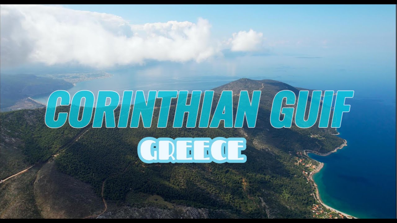 Corinthian Gulf/Greece/Travel/Drone/Dji/sea/nature
