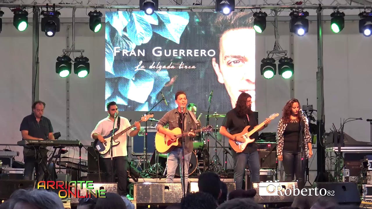 Fran Guerrero  en la Fiesta en el Aire 2018