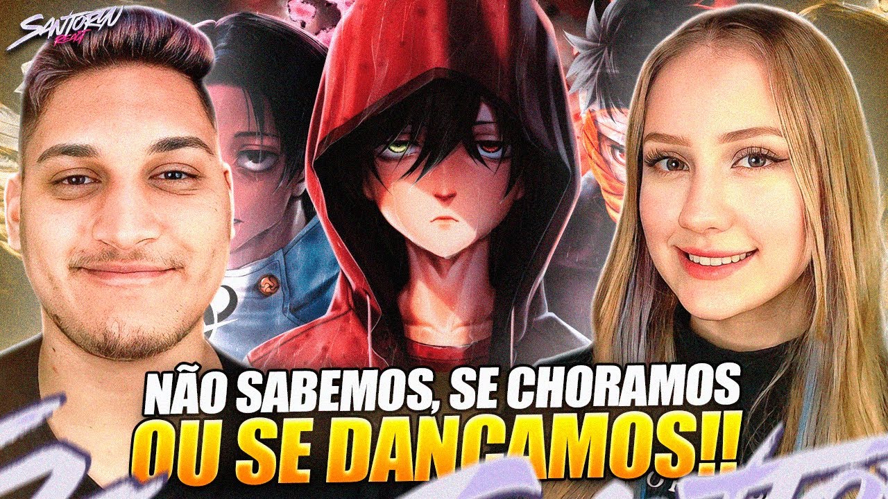 ♪ Perdas (Yuta, Obito e Yuu Otosaka) Feat: ‪@VMZoficial e @TakaB  - REACT EM CASAL