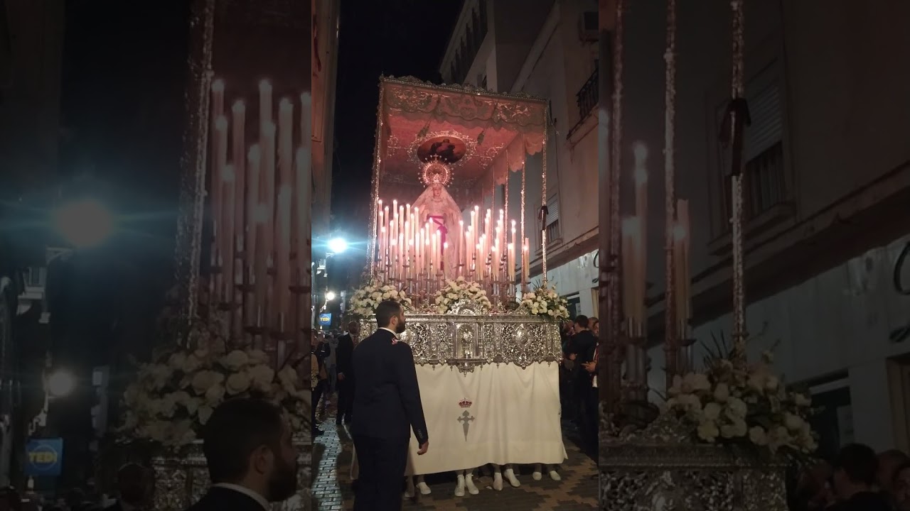 Patalá a la Virgen del Rosario. Lunes Santo Mérida 2023.