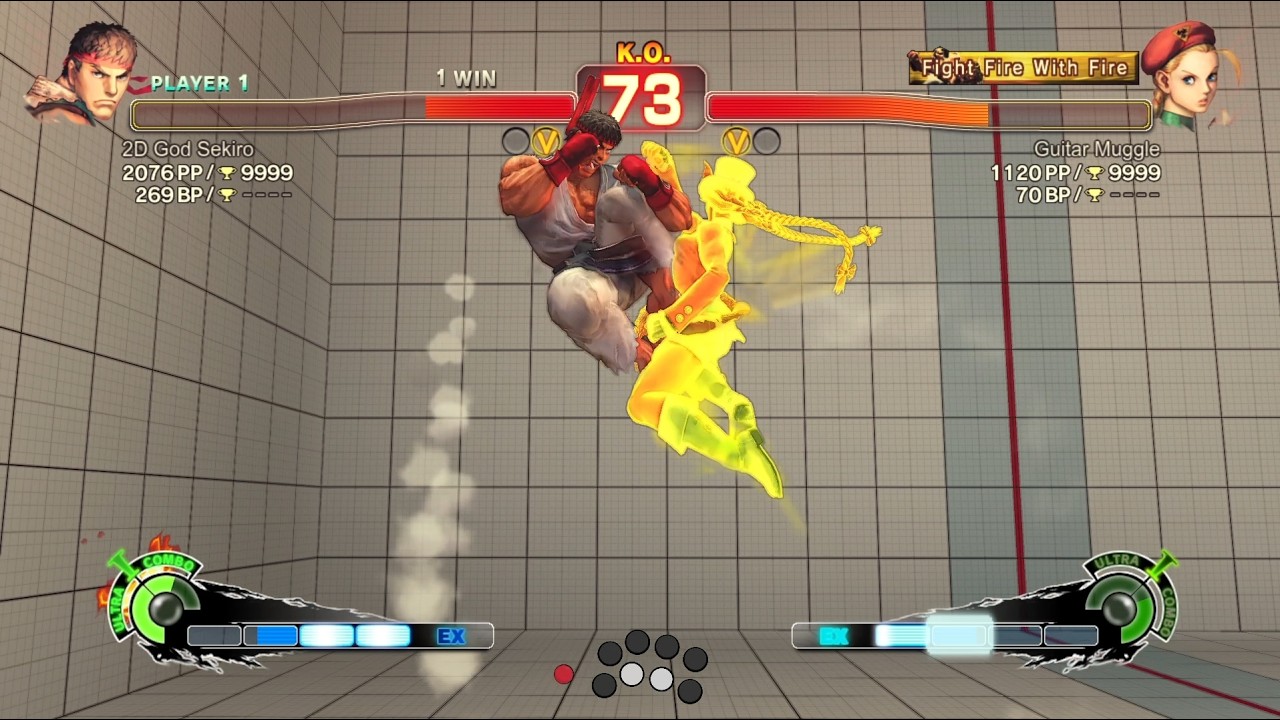 2 Counter-Hits = 50% HP