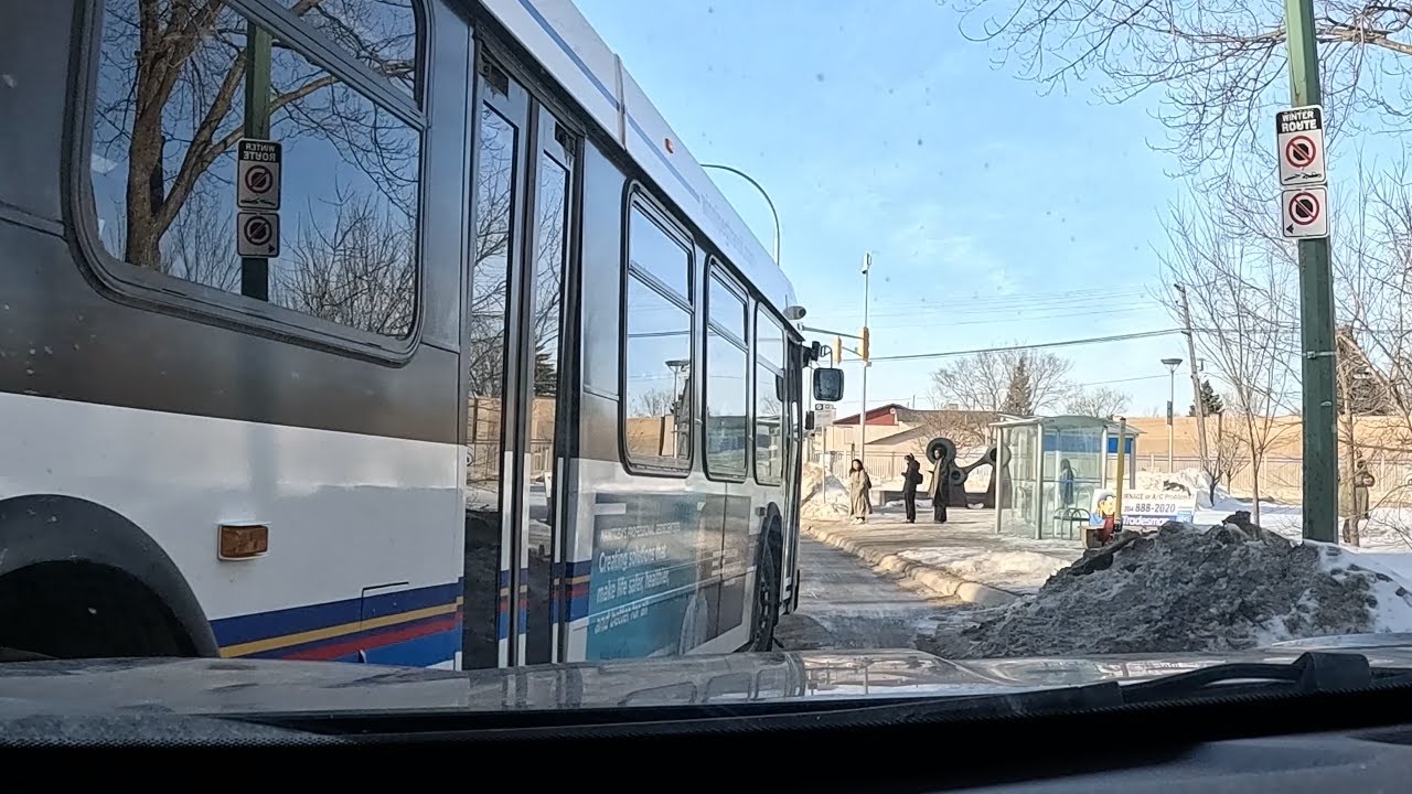 Almost Hit by a Bus in Winnipeg Traffic | Real POV Moment