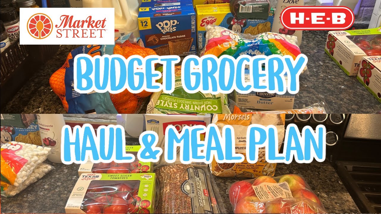 WEEKLY BUDGET GROCERY HAUL