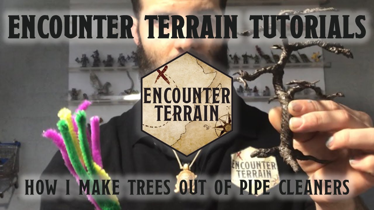 ET: How to make tree armatures from pipe cleaners