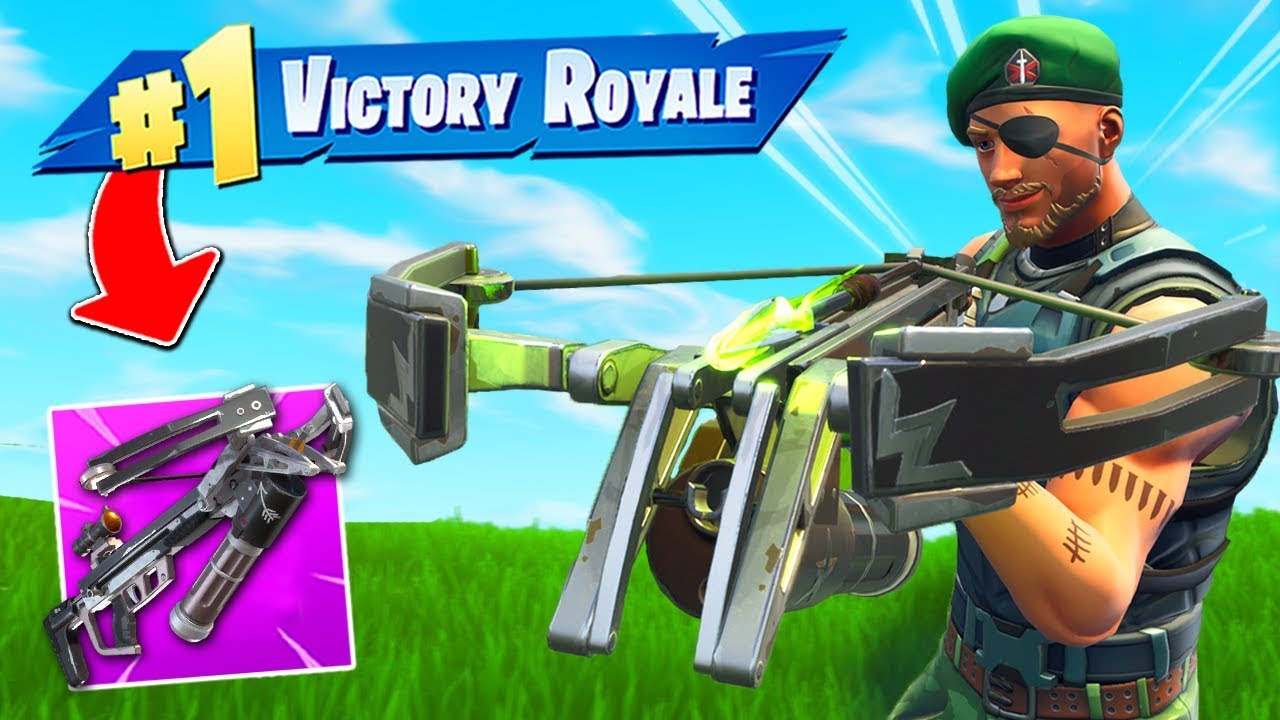 WINNING With Crossbow *ONLY* In Fortnite!