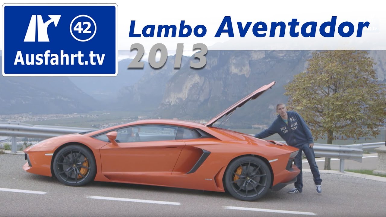 2013 Lamborghini Aventador / Fahrbericht der Probefahrt / Test / Review