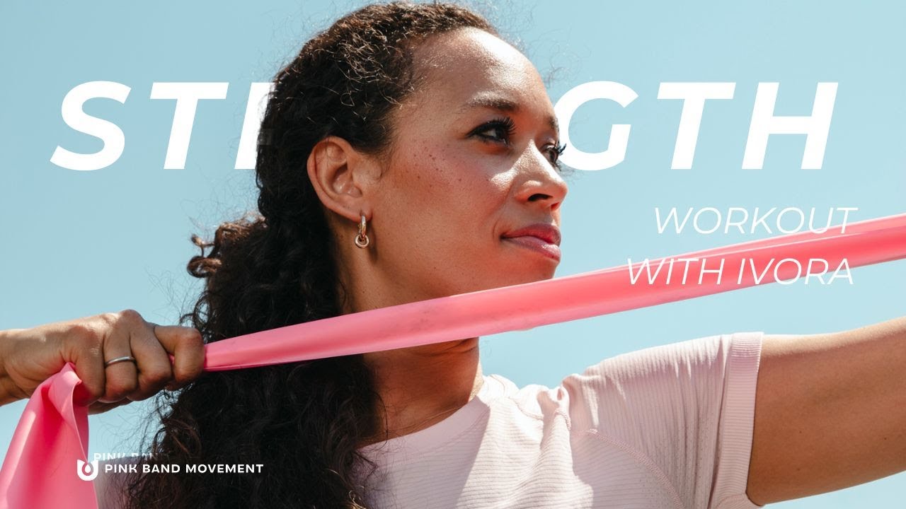 10 Minute Strength Workout with Ivora | Pink Band Movement