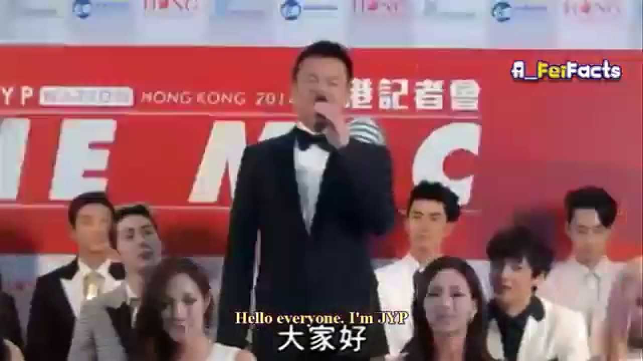 [ENG SUB] 140830 2014 JYP Nation Concert press conference