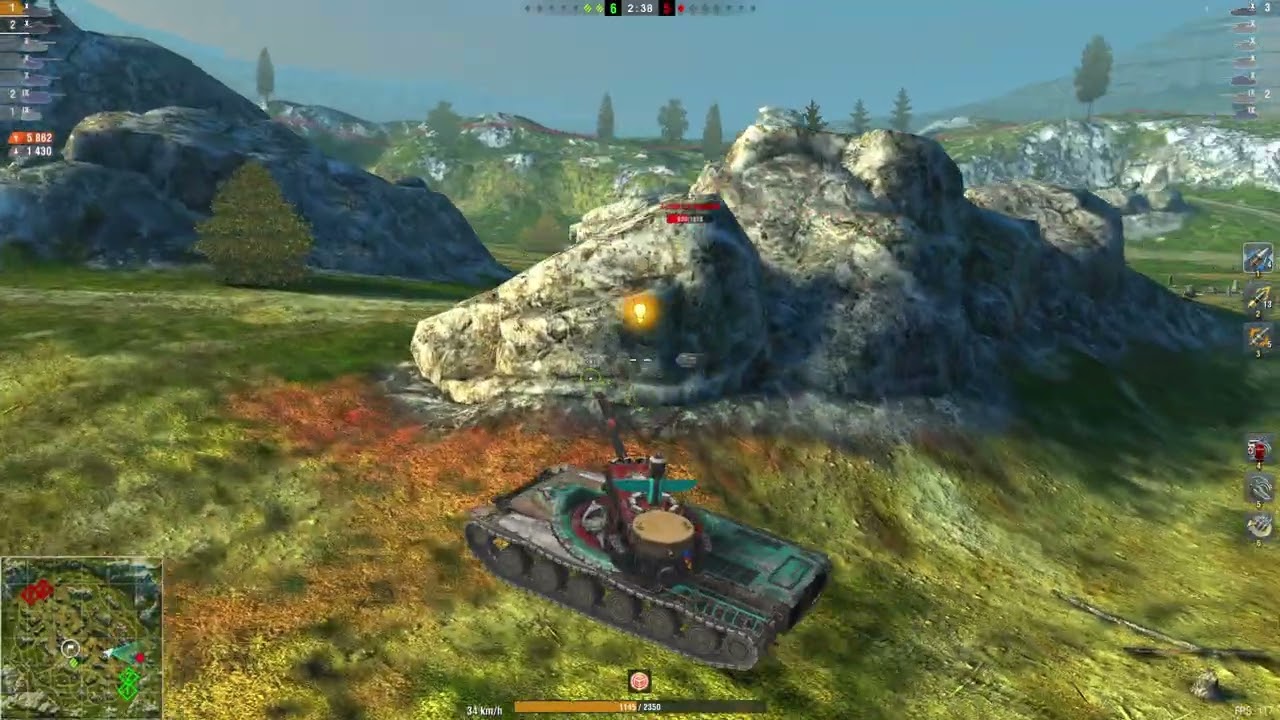 World Of Tanks Blitz 2025 - Concept 1B - 6361 Damage - 2 Destroyed