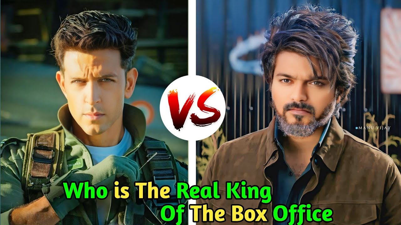 Hrithik 🆚 Vijay : Box Office Collections of Top 10 Movies | Comparison Video