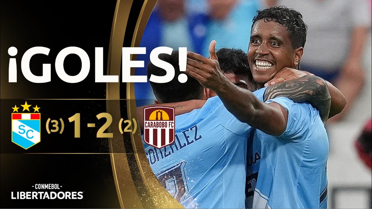 GOLES | SPORTING CRISTAL vs. CARABOBO | FASE 3 | CONMEBOL LIBERTADORES 2026