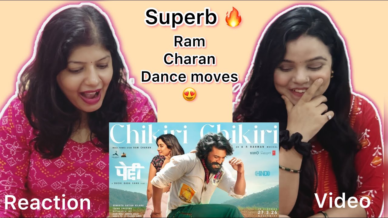 Chikiri Chikiri Song (Hindi) Reaction | Ram Charan | Janhvi | Mohit Chauhan | AR Rahman | Vibe Check