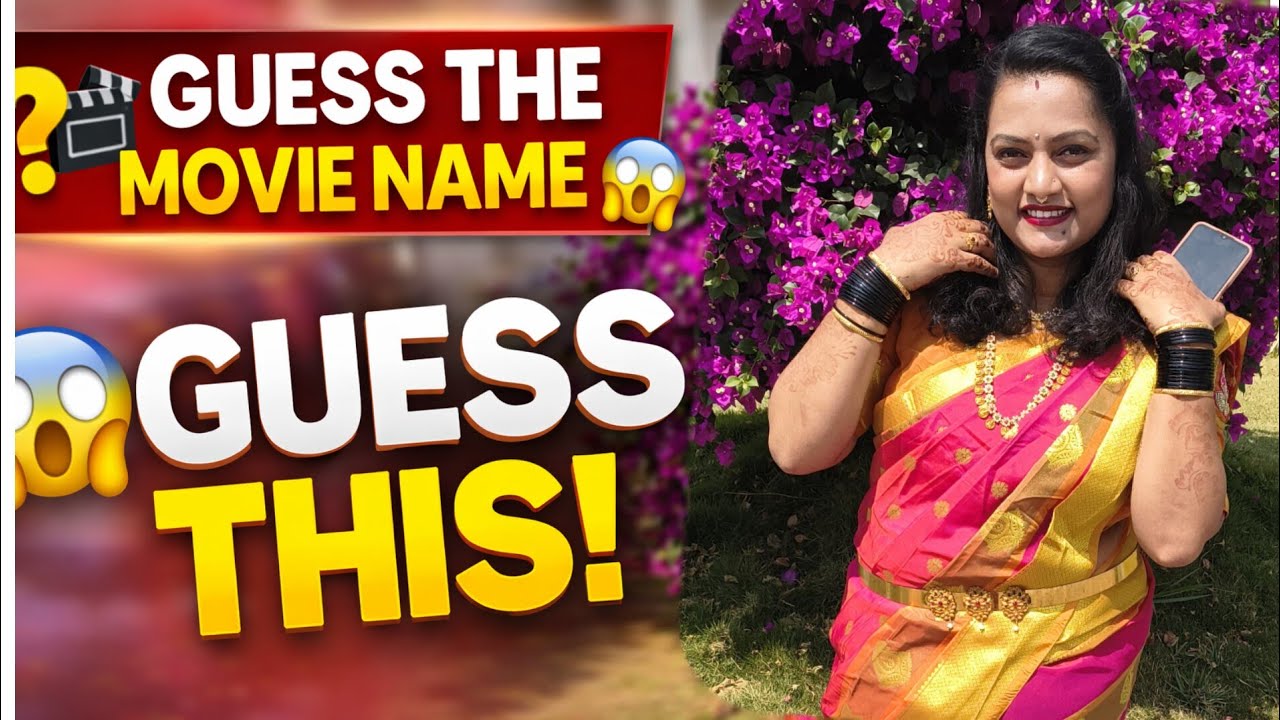 🎥 Can You Guess This Movie? 🔥Live Challenge # learnwithprathima