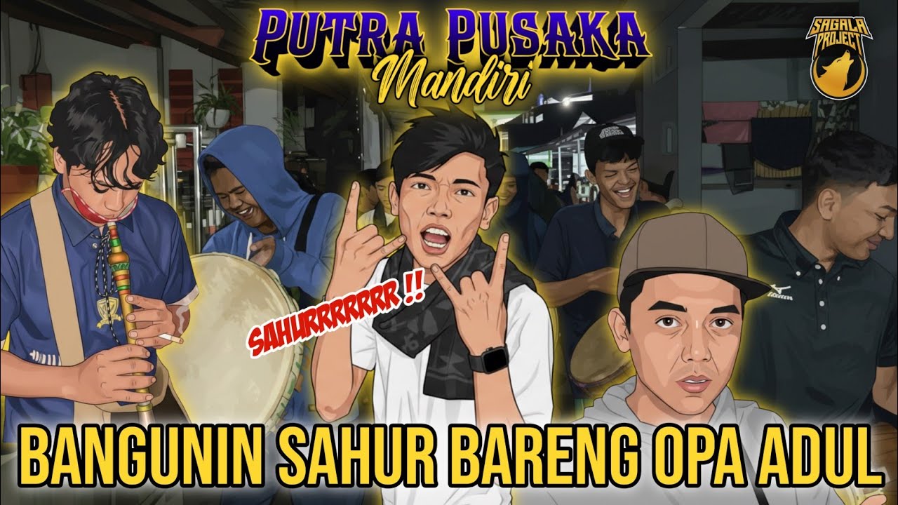 BANGUNIN SAHUR BARENG OPA ADUL | SAGALAPROJECT 