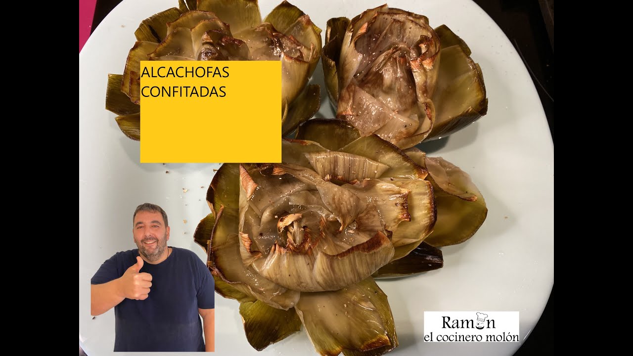 ALCACHOFAS CONFITADAS