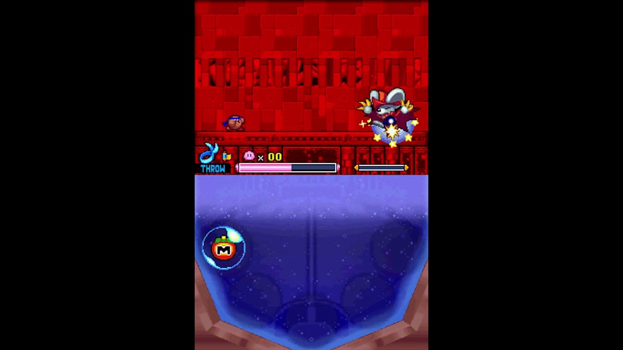 Kirby Squeak Squad: Boss Endurance (Throw)