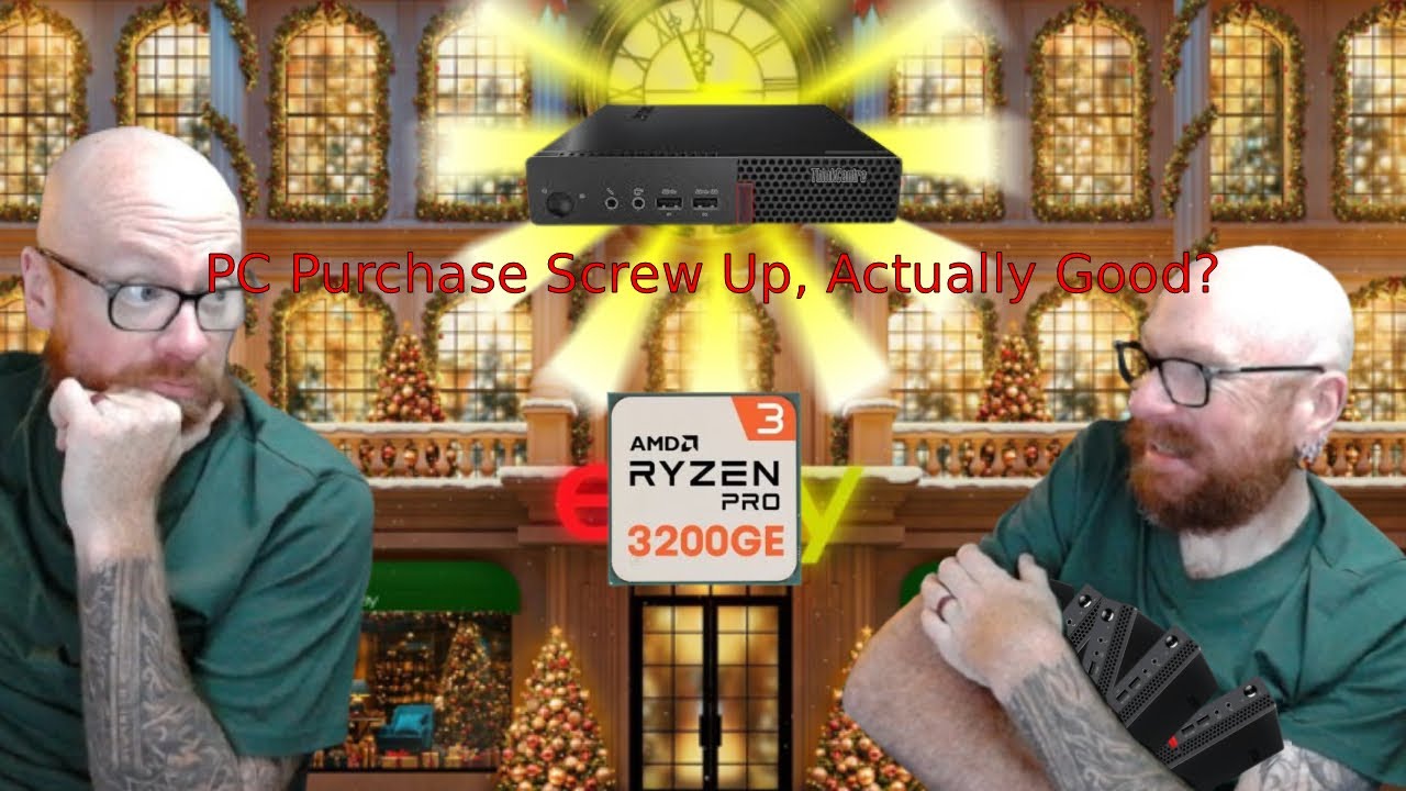 Я купил НЕ тот компьютер… Но Ryzen 3 3200GE меня удивил | Результаты тестов Lenovo M75q-1
