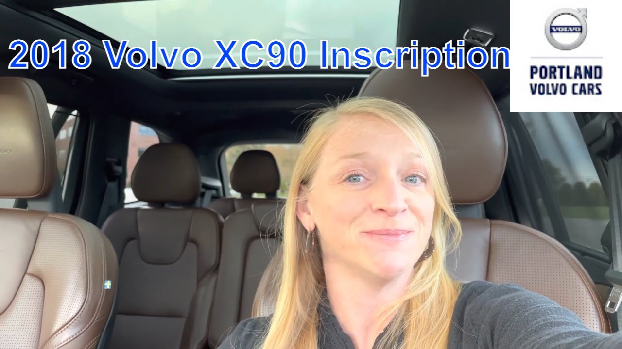 2018 Volvo XC90 T6 Inscription / Quick tour